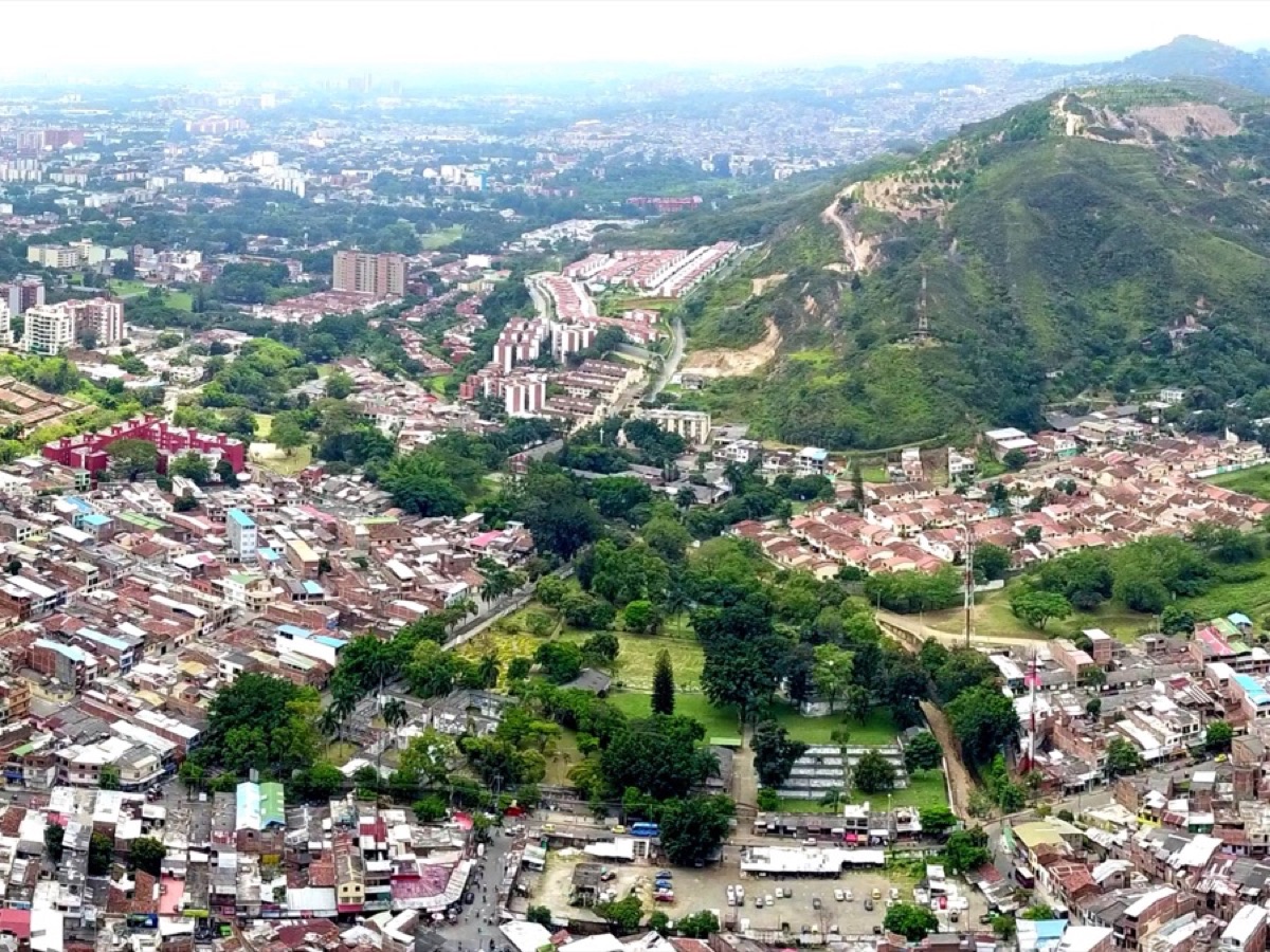 Vista panorámica de Cali
